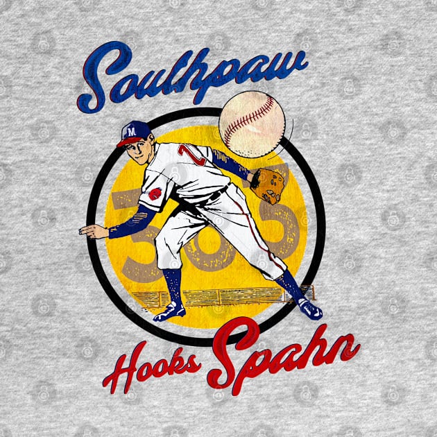 Southpaw Warren Spahn • Milwaukee Braves by The MKE Rhine Maiden